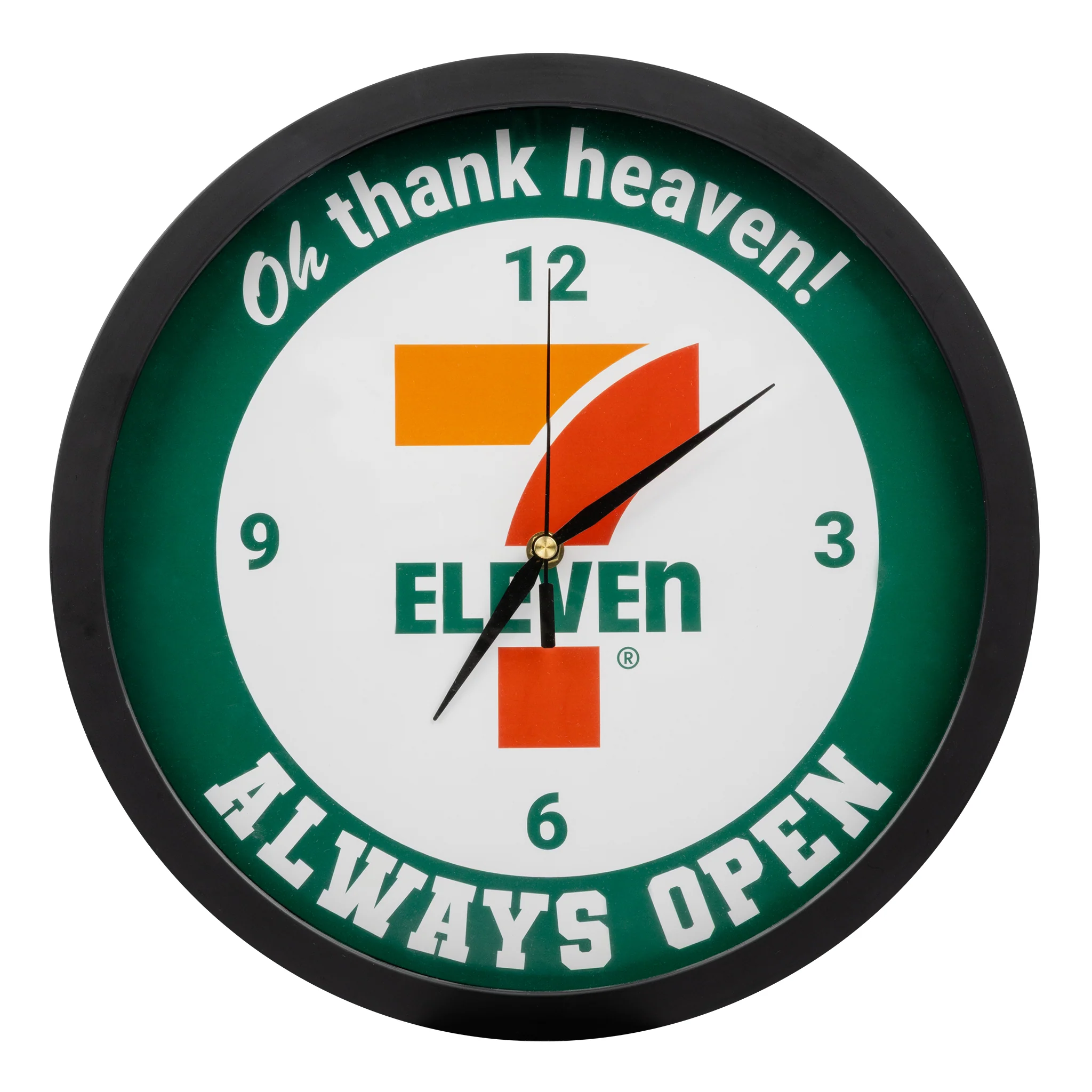7-Eleven® Always Open Wall Clock - 14"