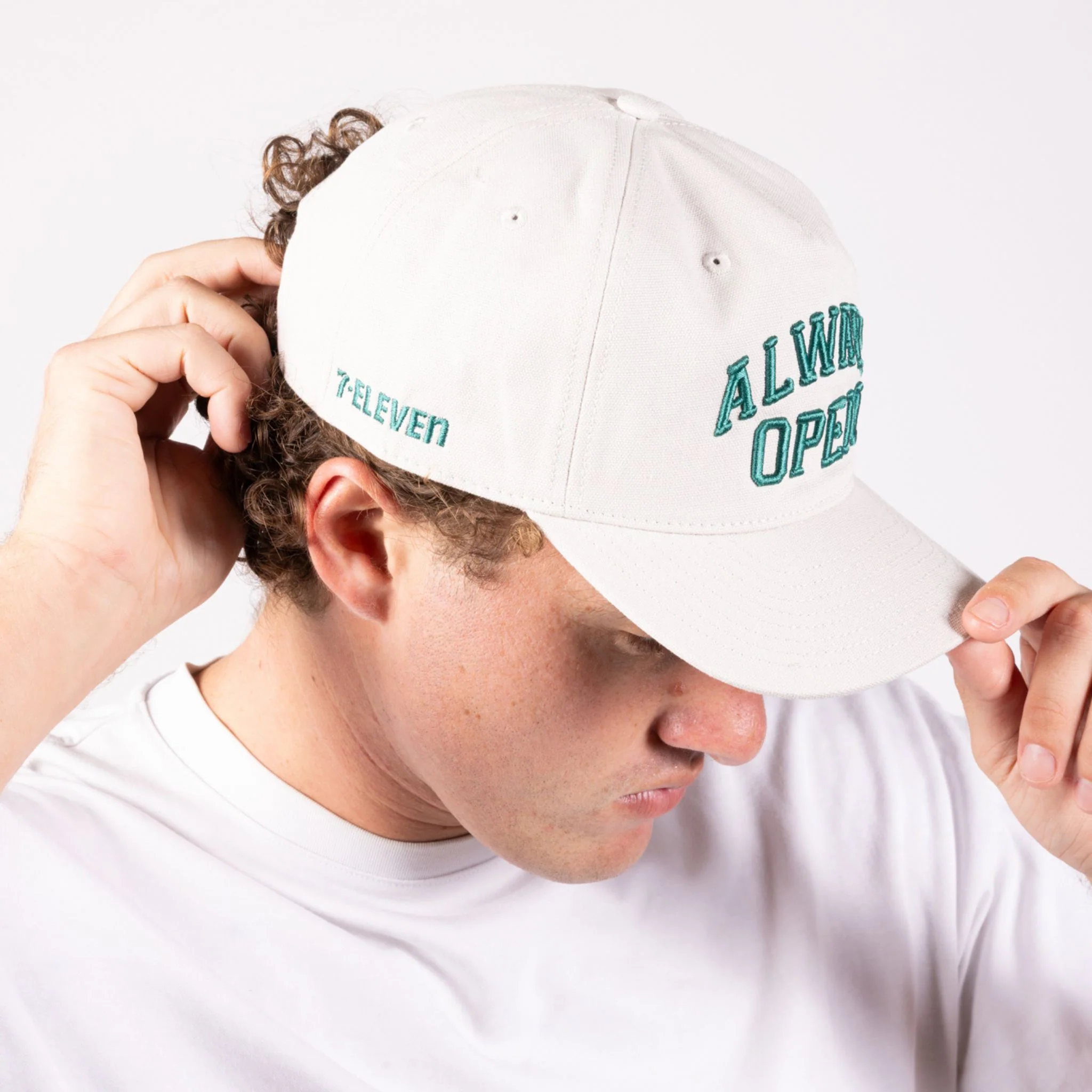 Always Open Varsity Embroidery Surf Cap