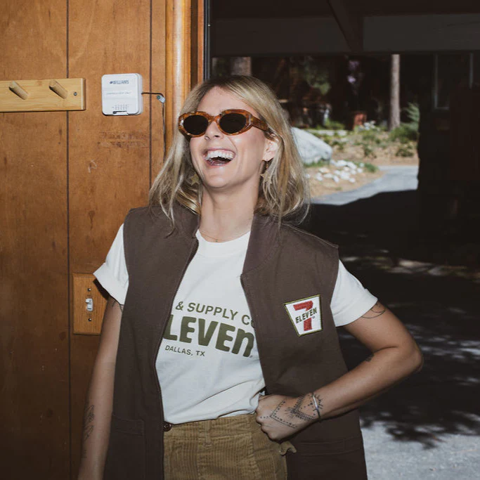 Retro Canvas Vest