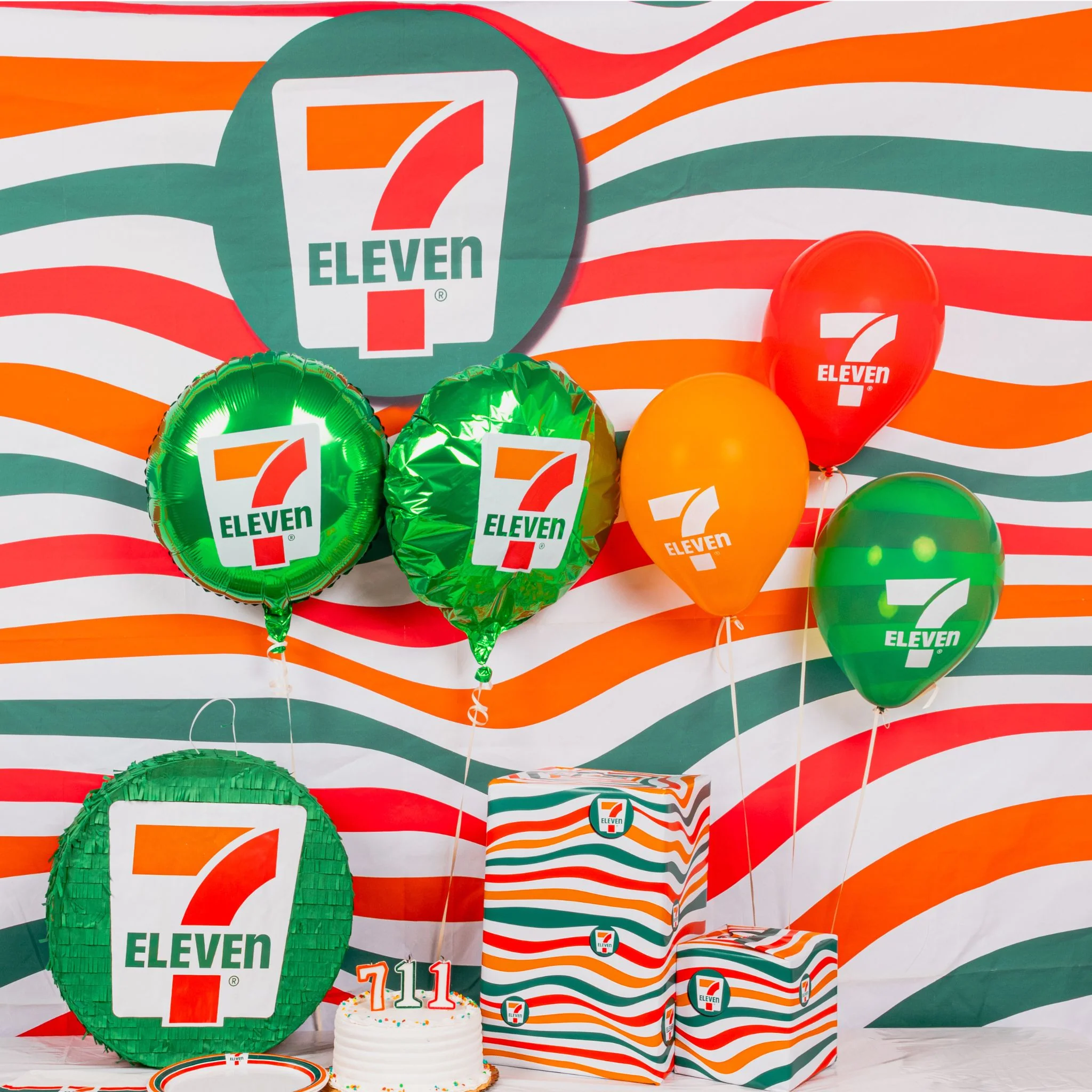 7-Eleven® Foil Balloons (Set of 4)