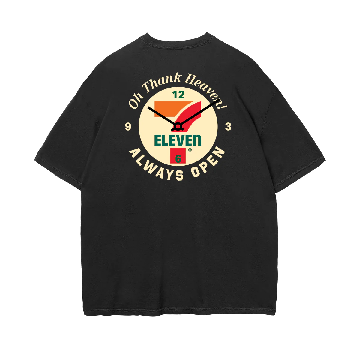 Always Open Clock Tee